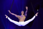 6è Festival Internacional del circ - - Elefant d'Or - - Ciutat de Figueres Espectacle vermell · Alexey Ishmaev  · Cintes aèries · Rússia