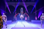 6è Festival Internacional del circ - - Elefant d'Or - - Ciutat de Figueres Espectacle Blau · Troupe Grechushkin · salts acrobàtics · Rússia