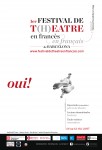 Festival de teatre en francès de Barcelona Cartell