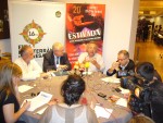 16a Fira Mediterrània de Manresa presentació acord entre la Fira Mediterrània de Manresa i el festival occità de l'Estivada de Rodez