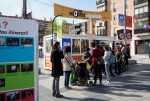 La Mostra d'Igualada · 29a Fira de Teatre Infantil i Juvenil  Punt d'informació de la Mostra a la plaça de Cal Font
